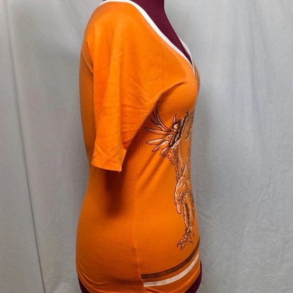 Harley-Davidson Orange Eagle Tee - Picture 3 of 10